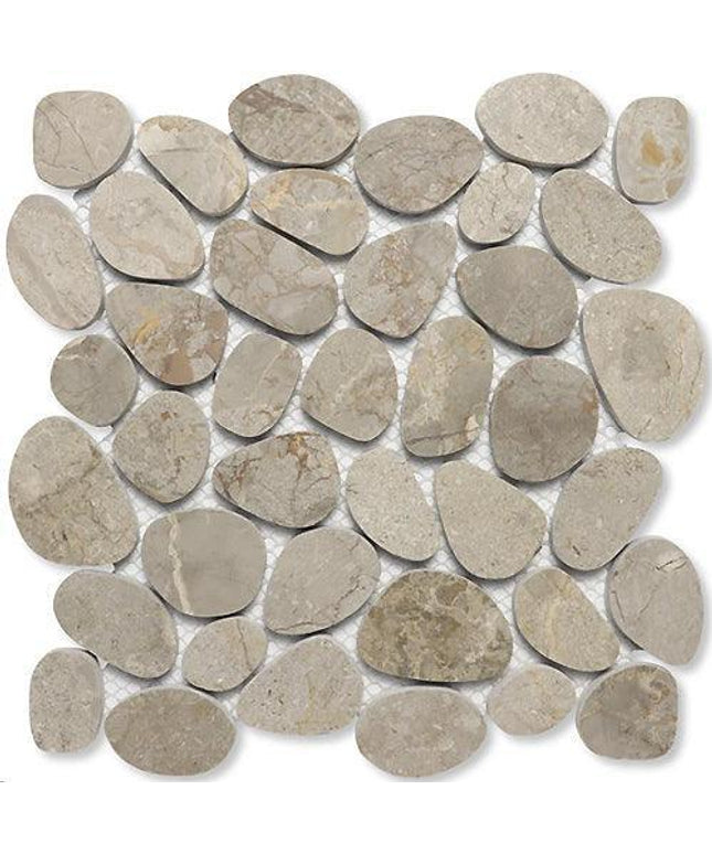 spindrift marble pebble tile honed Spindrift Marble Volcano Grey