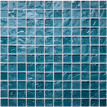 straight set lava glass mosaic 1x1 Straight Set Liquid Rock