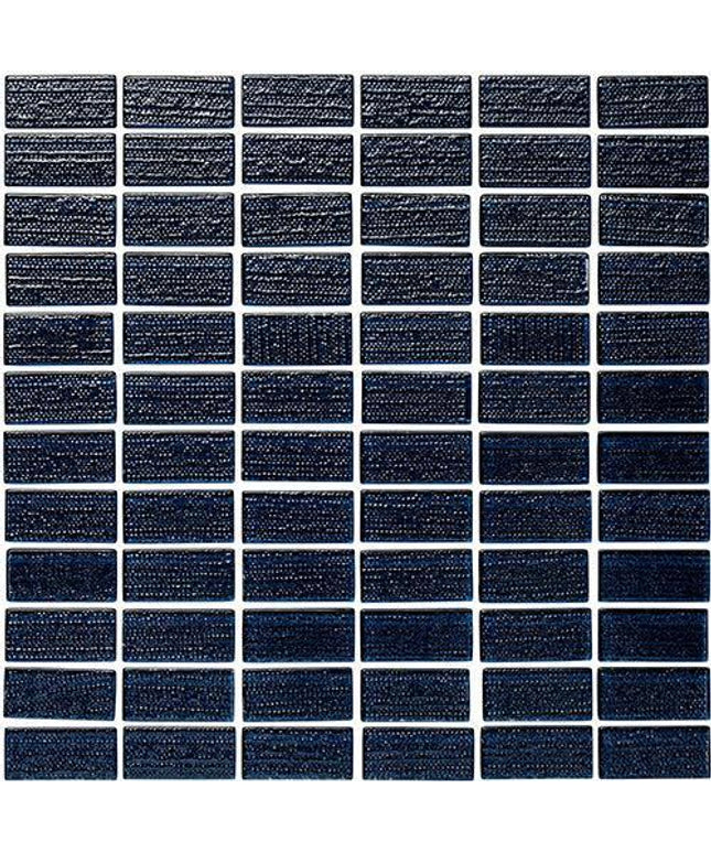 straight set cascade mosaic tile 1x2 
