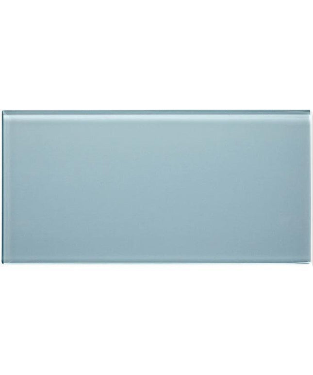 glass subway tile gloss 6x12 Glass Fog