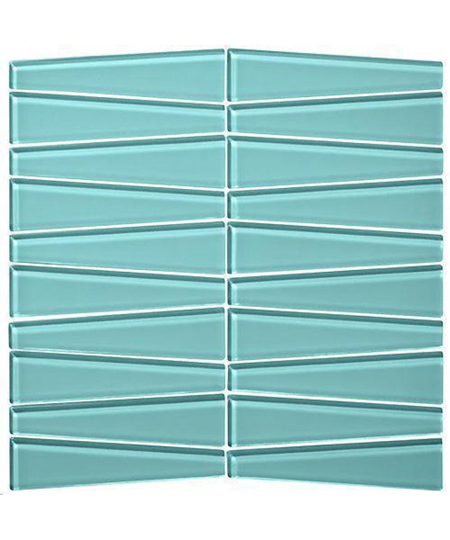 waveline glass mosaic tile gloss Waveline Tule