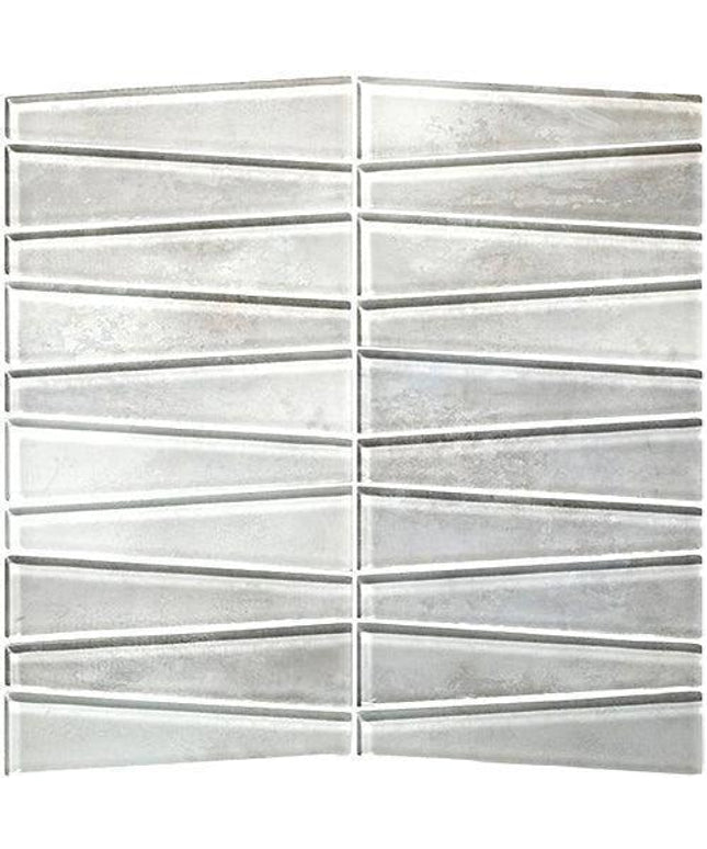 waveline glass mosaic tile gloss Waveline Pure Silk