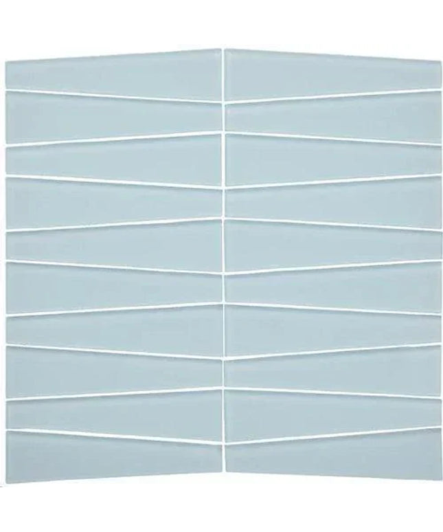 waveline glass mosaic tile matte Waveline Matte Oceania