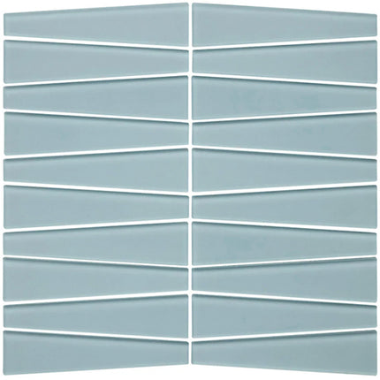 waveline glass mosaic tile matte Waveline Matte Stratos