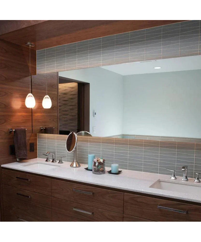 Waveline Stratos Matte kitchen backsplash