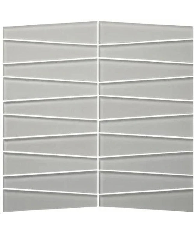 waveline glass mosaic tile matte Waveline Matte Tule