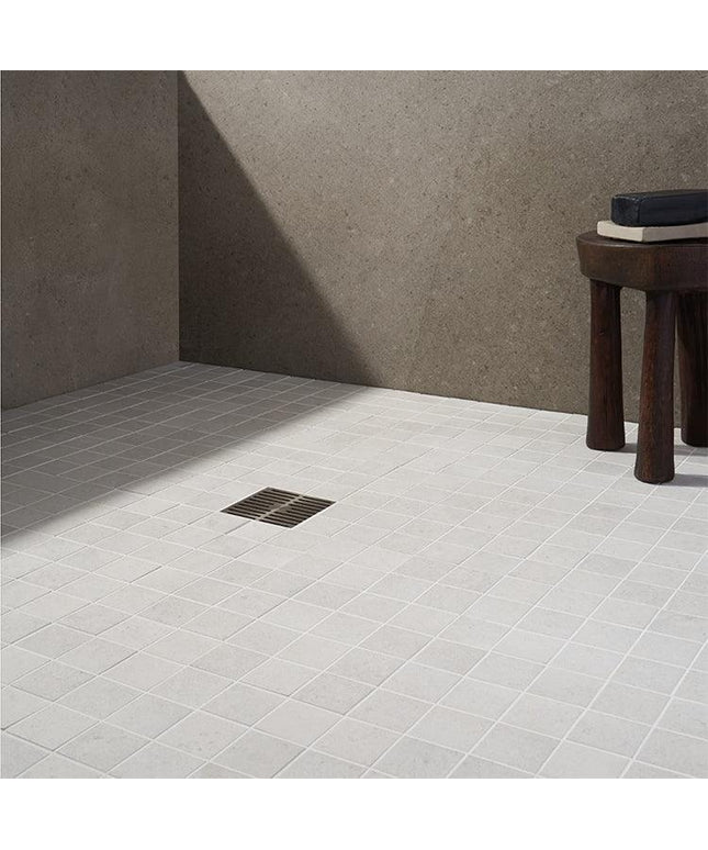 ages mosaic limestone look porcelain tile matte 2x2 