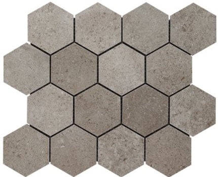 ages hexagon limestone look porcelain tile 3 Hex Tortora