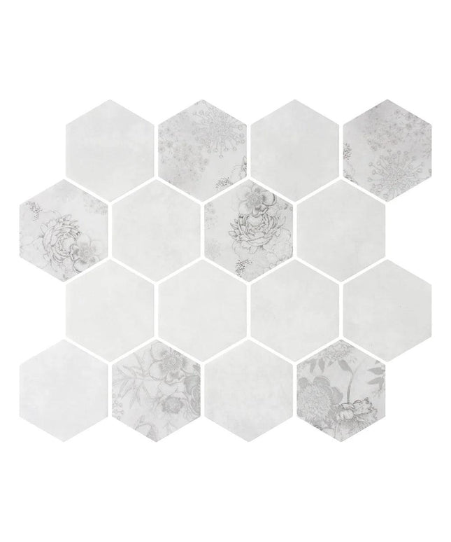 ainsley 3" hex tile