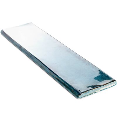 alchimia blue bullnose trim tile