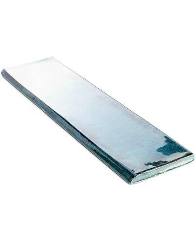 alchimia blue bullnose trim tile
