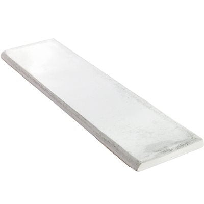 alchimia white bullnose trim tile