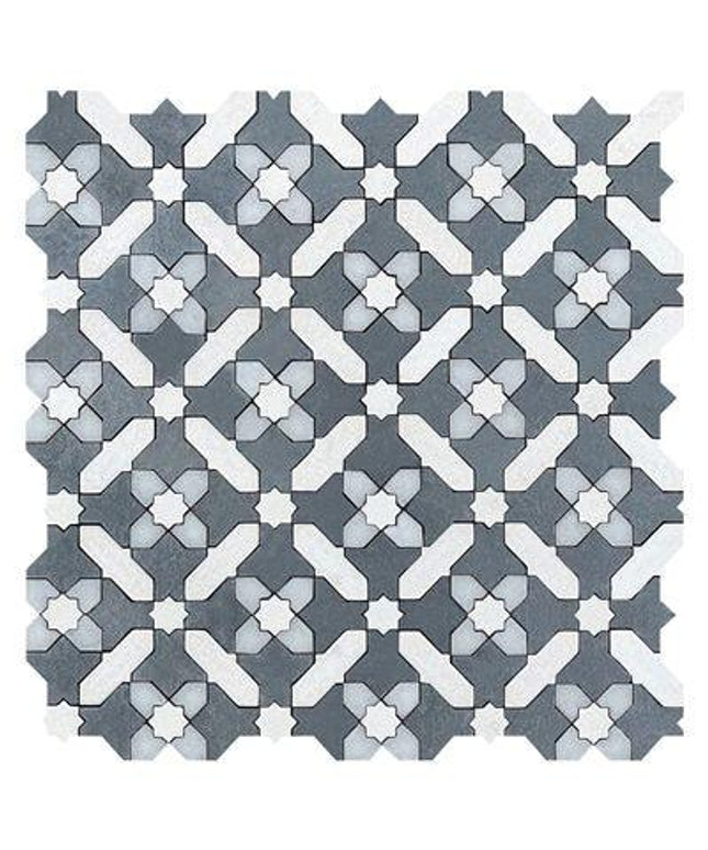 12x12 star cross tiles cloud