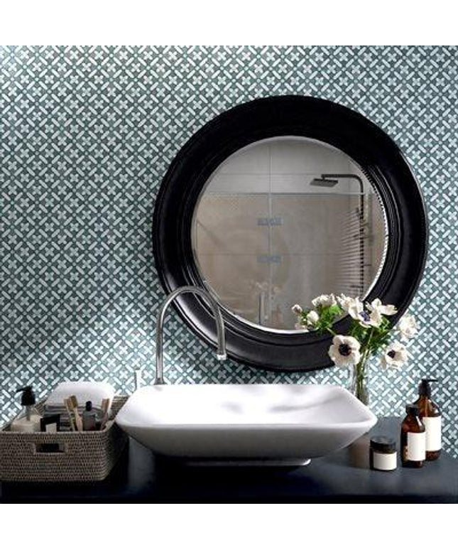 12x12 star cross tiles ocean walls