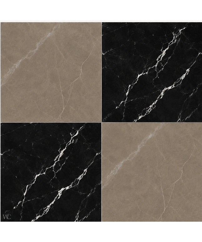 Leona Look Checkerboard Porcelain Tile 24x24