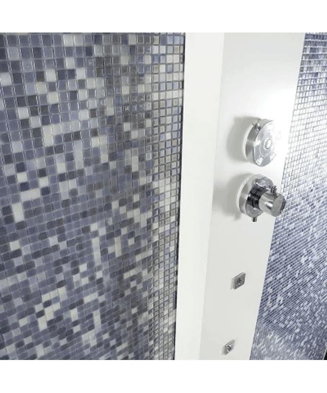 lux squares glass mosaic 1x1 