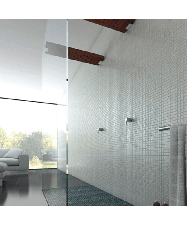 moon squares glass mosaic 1x1 