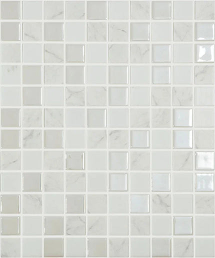 antarctica squares glass mosaic 1x1 antarctica astra white