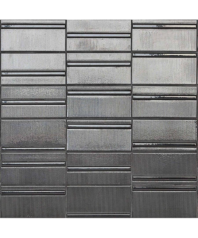 antracita 4x8 reverb wall tile stacked