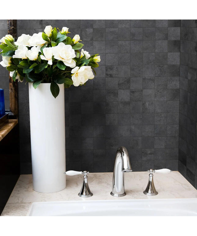 antracite-2x2-porcelain-matte-mosaic-tile-wall
