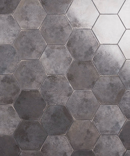 Oken Hexagon Porcelain Tile Polished 9"