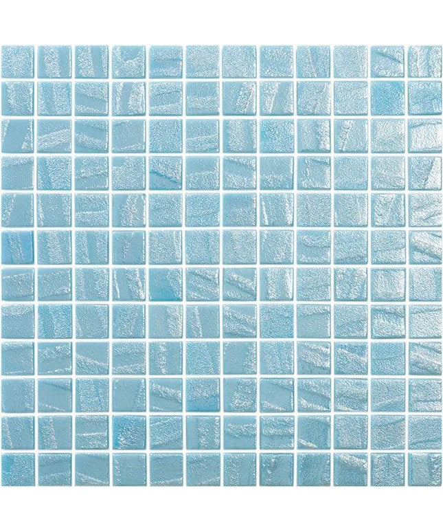 fireglass squares glass mosaic 1x1 