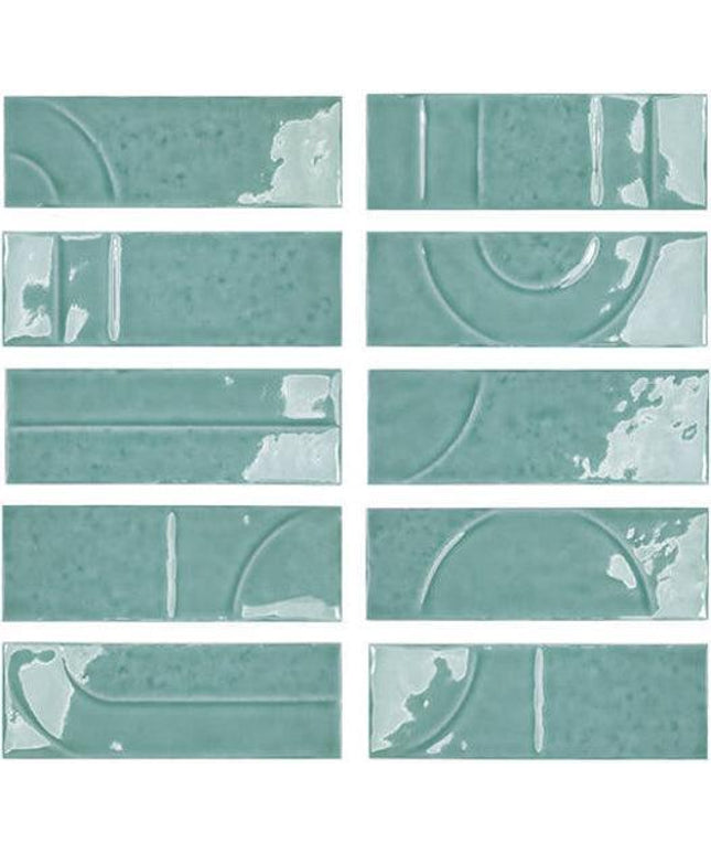 hammer decor subway tile gloss 2x6 Decor Salt
