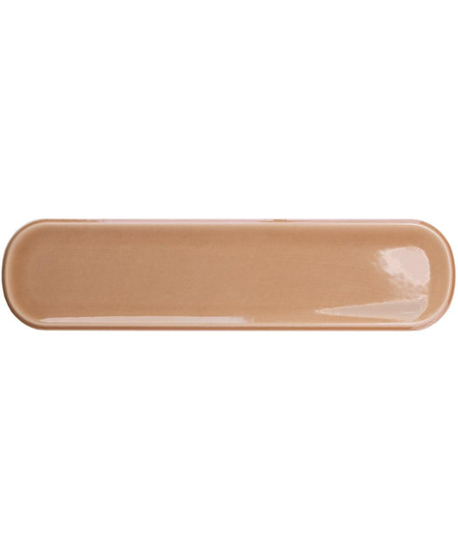 aquarelle o ceramic tile gloss 3x12 Toffee O Rounded