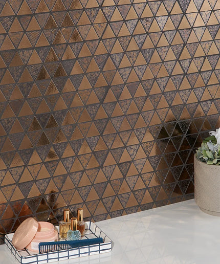 art-lava-bronze-triangle-mosaic-tile-walls
