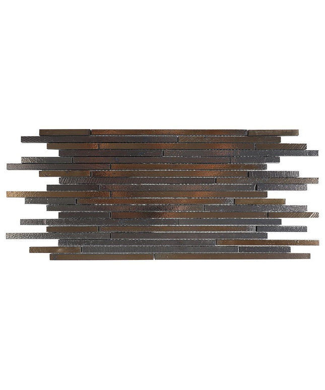 Stack of wooden planks on a white background