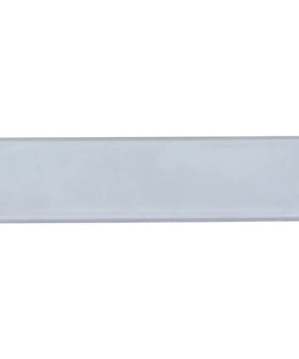 Glossy light blue rectangular tile, 4x16 inches, ideal for backsplash or shower walls