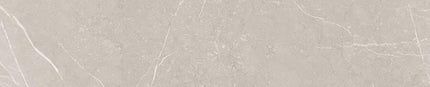 Ash sand 4x20 tile with light grey color and subtle white veining, ideal for flooring or backsplash.