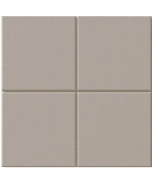 raster porcelain tile squares matte 6x6 Ash