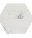 Bianco Gold - Marble & Brass