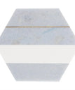 Blue Gold - Blue Celeste Thassos & Brass