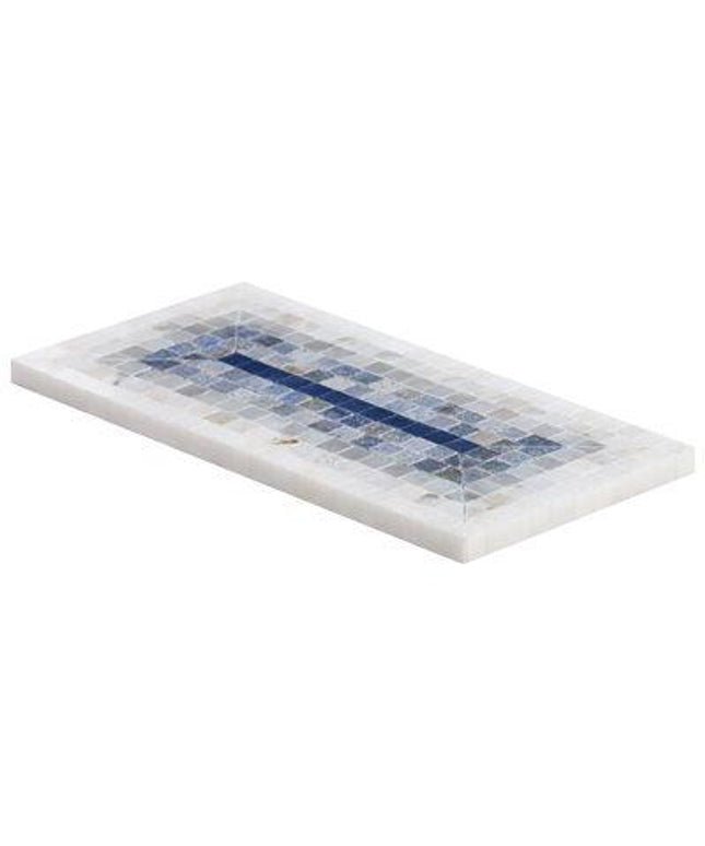 marble tile 4x9 azul blue