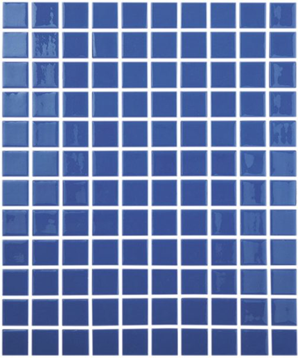 anti slip squares glass mosaic 1x1 Anti Slip azul marino claro