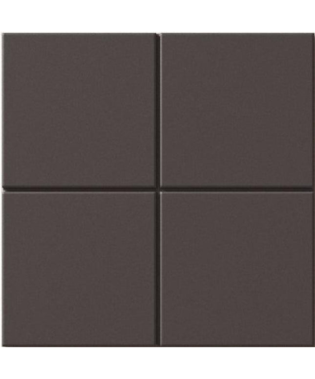 raster porcelain tile squares matte 6x6 Basalt