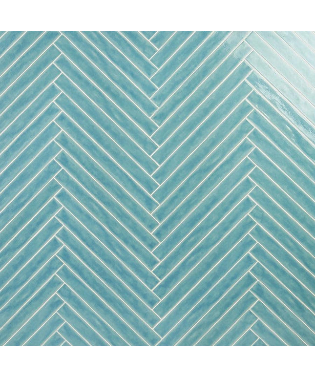 bay 2x20 herringbone tile