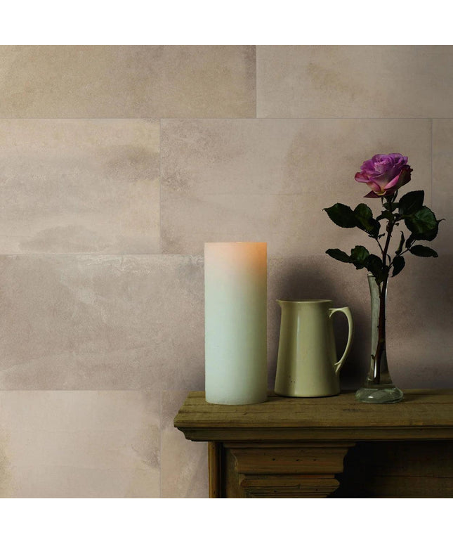 Disk Glazed Porcelain Rectified 12x24
