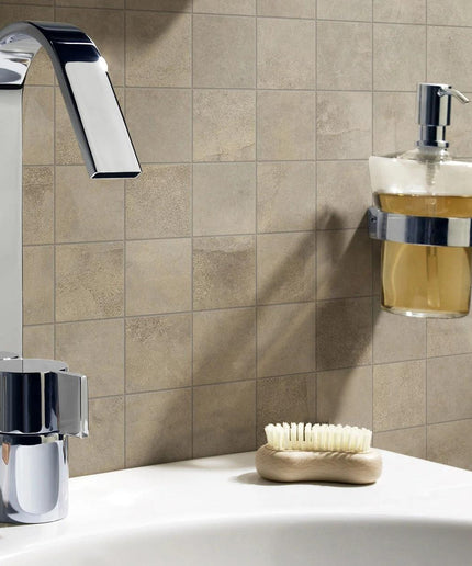 beige-2x2-porcelain-matte-mosaic-tile-wall