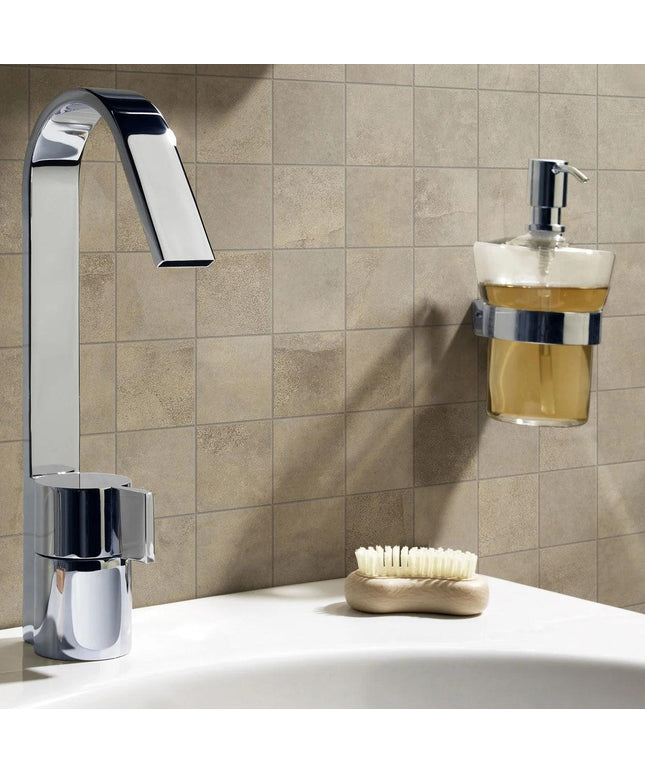 beige-2x2-porcelain-matte-mosaic-tile-wall