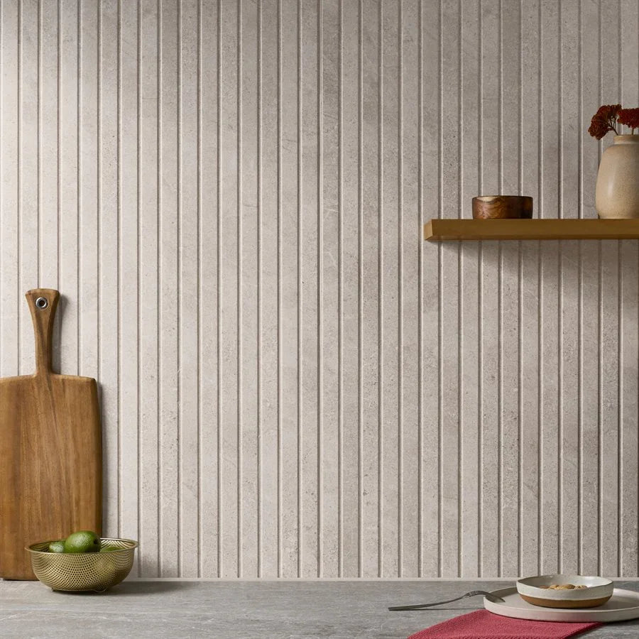 Leno Ribbon 24x48 Matte Porcelain Tiles stone look – WC Tiles