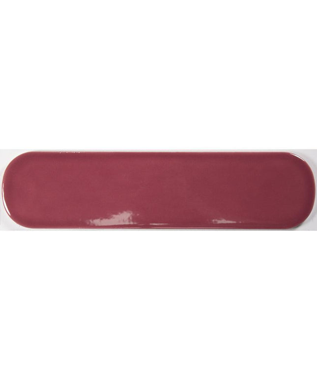 grace o rounded ceramic tile 3x12 Berry O Rounded