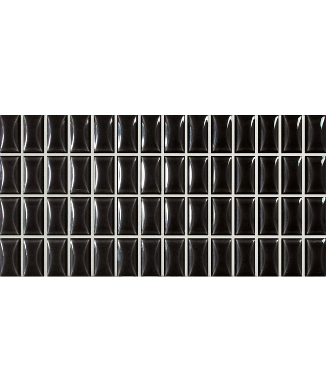bevel-onix-gloss Pattern of black and white tiles arranged in a grid.