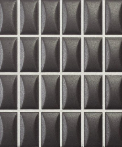 bevel-onix-matt Patterned black and gray tiles
