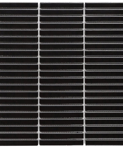 black-glossy-tri-stacked-tile-mosaic