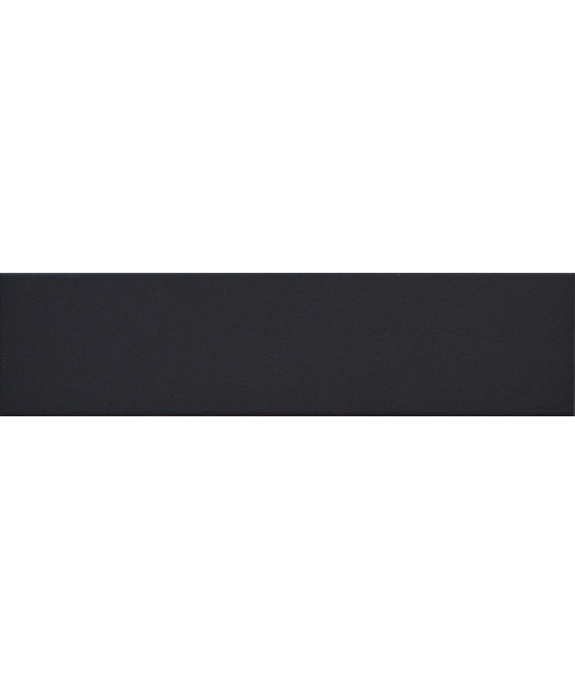 black 3x11 subway tile with matte finish for kitchen backsplash or bathroom walls