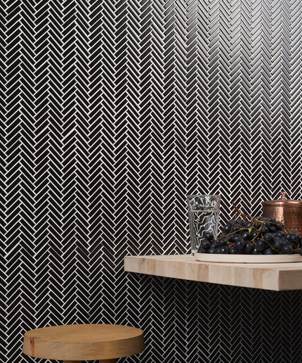 black-matte-herringbone-tile-11x11-walls