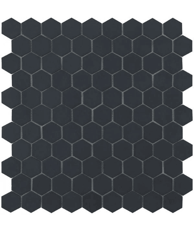 nordic hexagon glass mosaic 1 4x1 4 